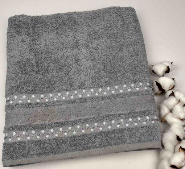 Рушник Cottonize 70х140 cod410 Grey