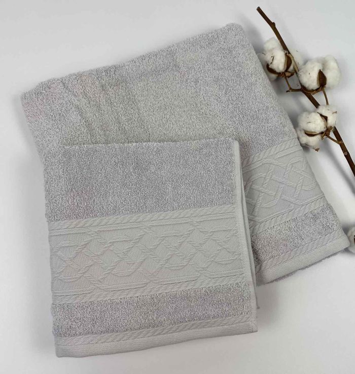 Набір рушників 2 шт Trella Light Grey