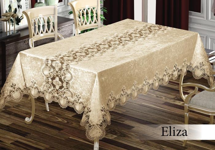 Скатертина Велюр Maison Royale 110x160 Eliza Cappucino