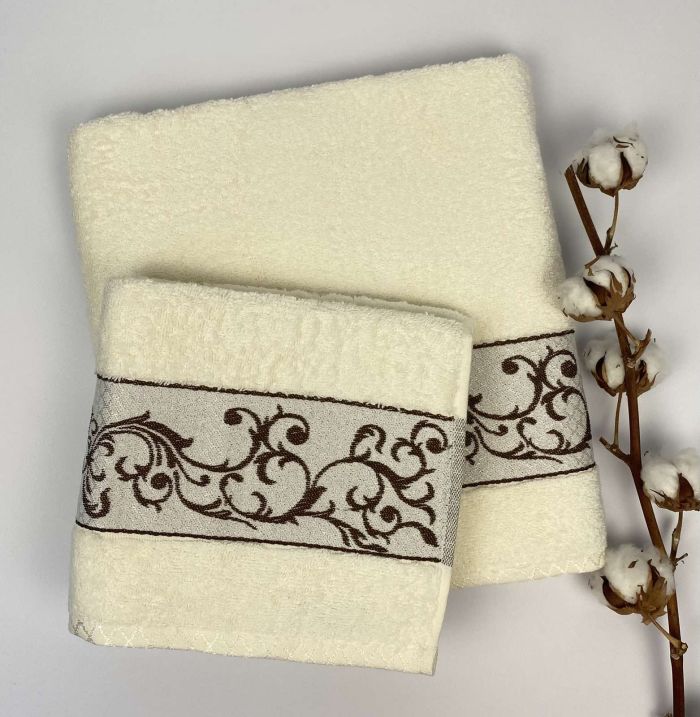 Набір рушників Cottonize 2 шт cod128 White