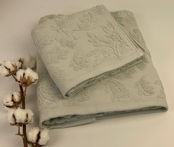 Набір рушників Pupilla 2шт Nirvana Light Grey
