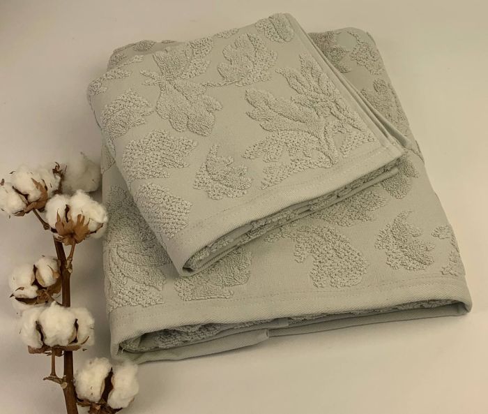 Набір рушників Pupilla 2шт Nirvana Light Grey