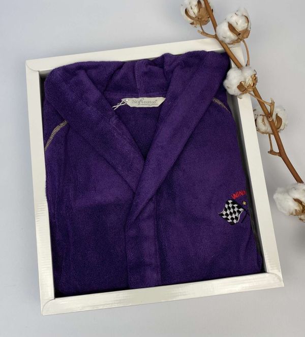 Халат Дитячий  Soft Cotton 8г Mor