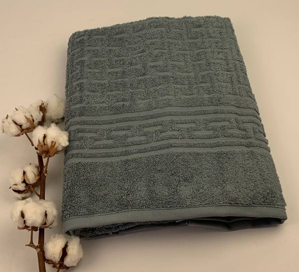 Рушник Philippus Delux Cotton 70х140 Bali Графіт (691)