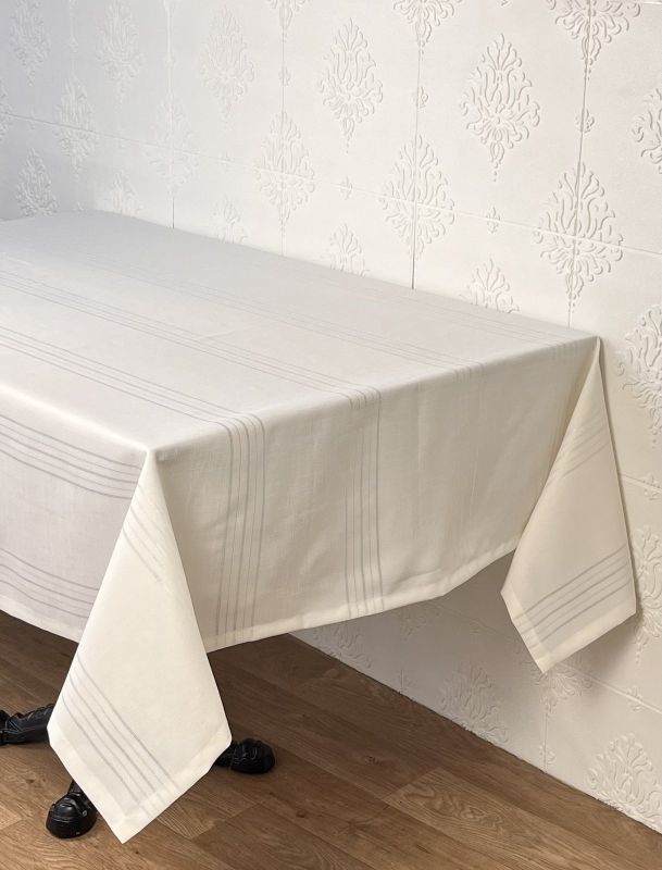 Скатертина в PVS Acme Tekstil 160x260 Carmen Krem