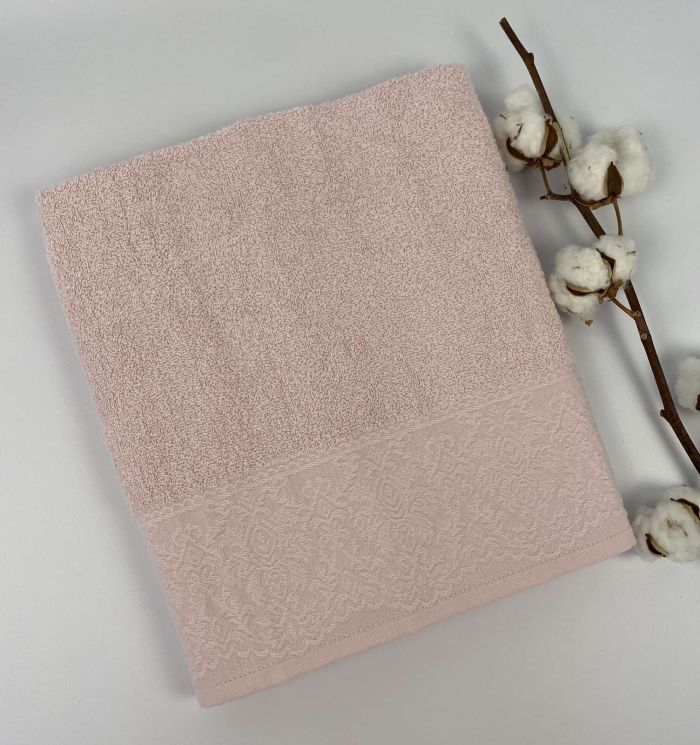 Рушник 70х140 Dantel Pink
