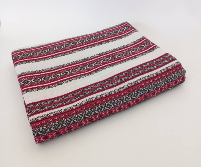 Скатертина Едельвіка 300х145 Коттон Red 970-18/00