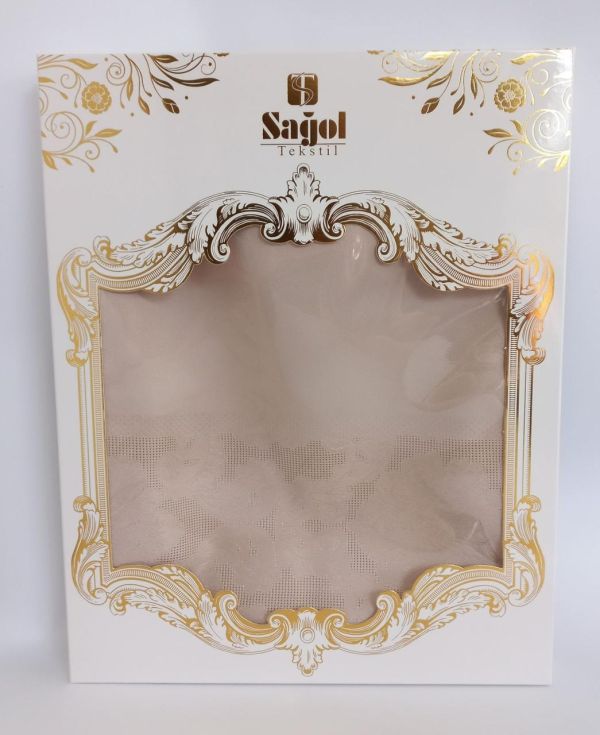 Скатертина Sagol тефлон 160x260 St-060 Cappucino в коробці *