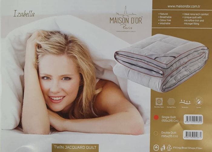 Ковдра Maison D'or Izabella Red-Blue 155х215