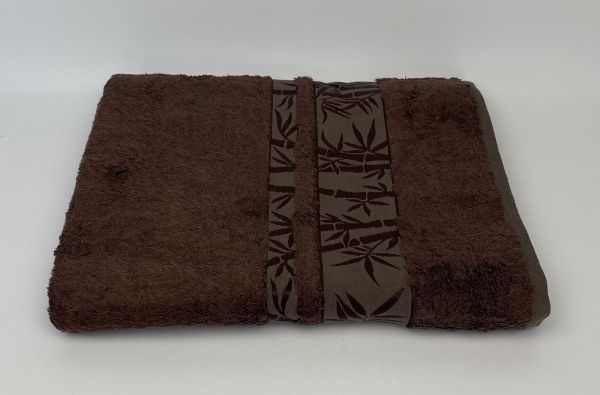 Рушник Maison D'or Bamboo Jacquard 85x150 Chocolate