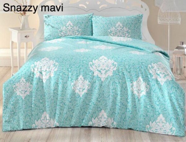 Постільна білизна Altinbasak ранфорс 160x220 Snazzy mint