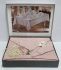 Скатертина Set Maison Royale 160x220+8 psc Ester Powder