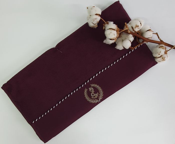 Рушник Maison D'or Michelle Sailing 50x100 Bordo