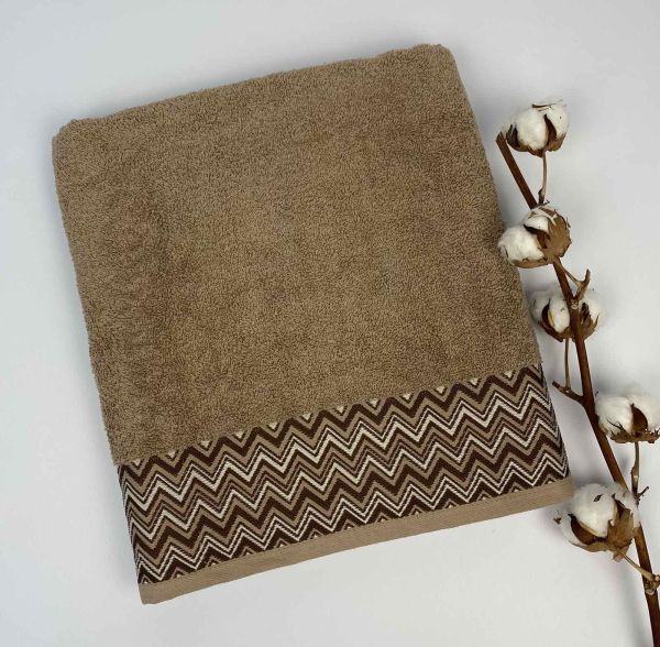 Рушник Cottonize 70х140 cod106 Light  Brown