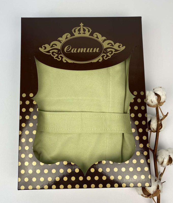 Халат жіночий Maison D'or Coretta Green S в коробці