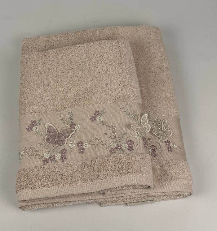 Набір рушників Pupilla 2 шт Cristina Powder
