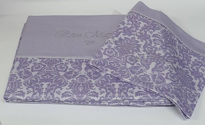 Постільна білизна Maison D'or сатин 200х220 Rose Marine Lila