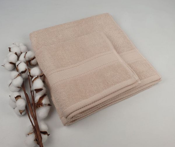 Набір рушників 2 шт Homeline бордюр Light-beige