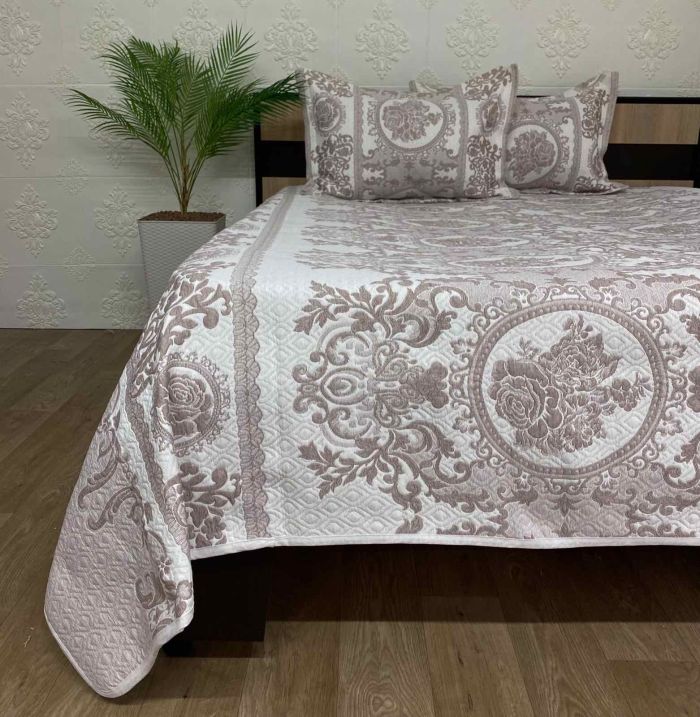 Покривало Moda Box 180x240 з наволочкою Kevser Kahve