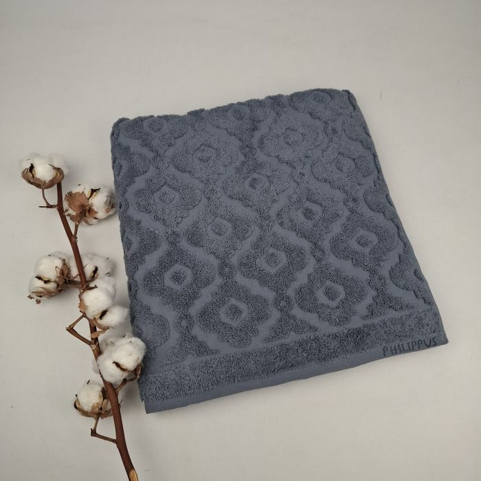 Рушник Philippus Cross Cotton 70х140 Barbara Синій (A455)