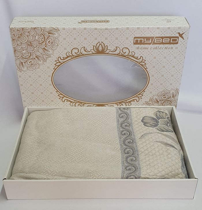 Покривало My Bed Жакард 170x240 Модель 9 Light Grey