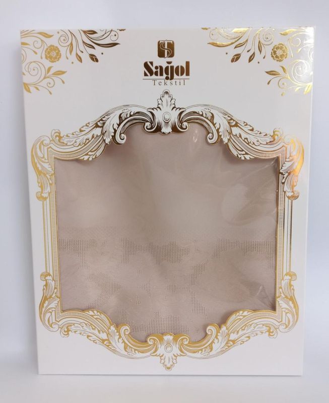 Скатертина Sagol тефлон 140x180 St-060 Cappucino в коробці *