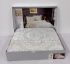 Покривало My Bed Жаккард 240x260 з наволочками Damask Grey