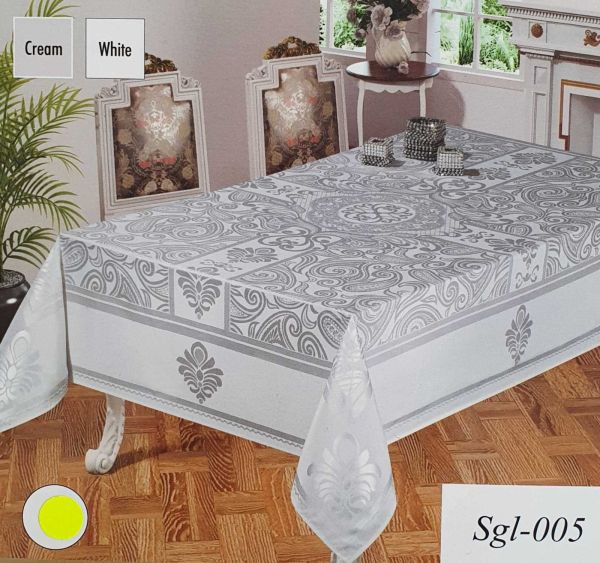 Скатертина Sagol в коробці 160x220 St-005 White