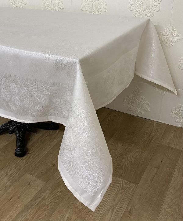 Скатертина Masali тефлон 160x220 Model 506 Cream