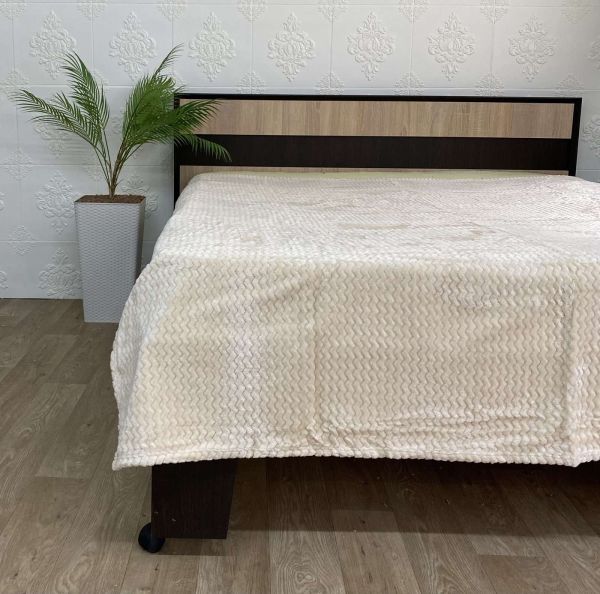 Покривало Хвиля євро 200х230 Light  Beige (1106)