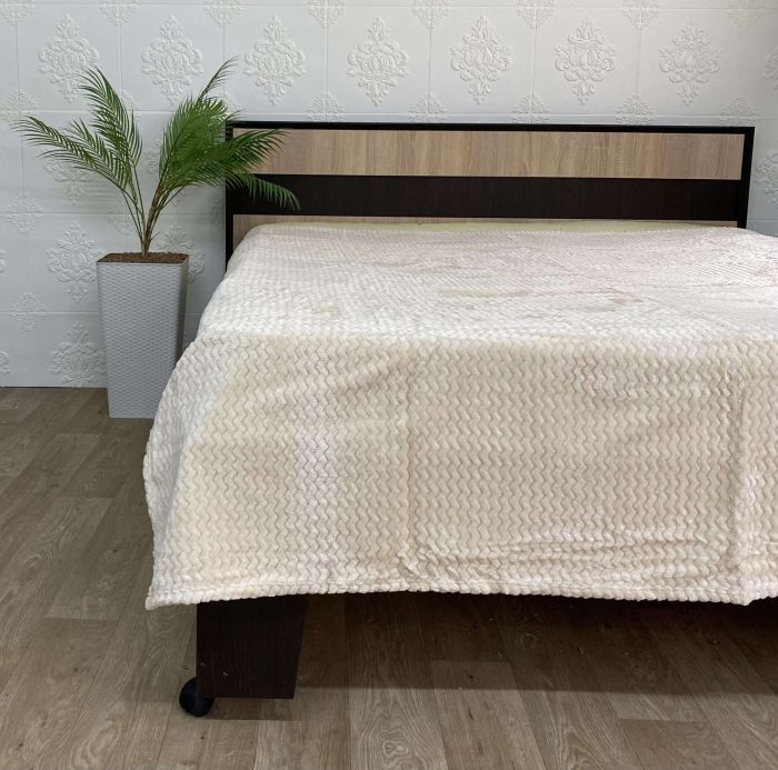 Покривало Хвиля євро 200х230 Light  Beige (1106)