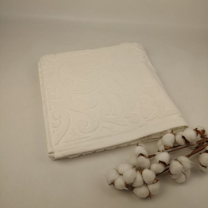 Рушник Philippus Moss Cotton 70x140 Mira Білий (A516)