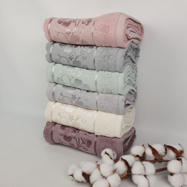 Набір рушників Philippus Platinum Cotton 50x90 Elina (А295)