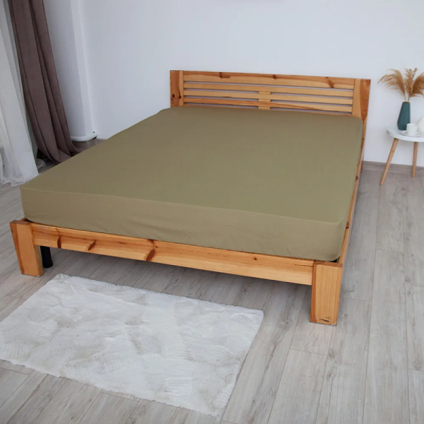 Простирадло ТЕП "Натхнення" 120x200 на резинці  Олива