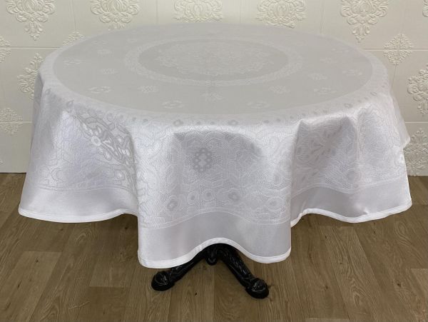 Скатертина Masali тефлон Q160 Model 517 White