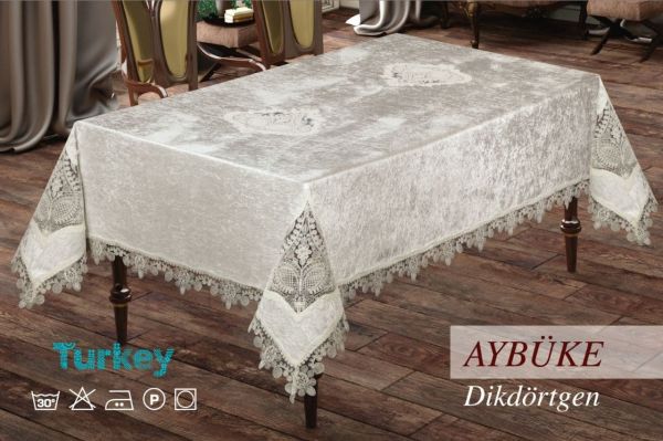Скатертина велюр Sagol 160x220 Aybuke