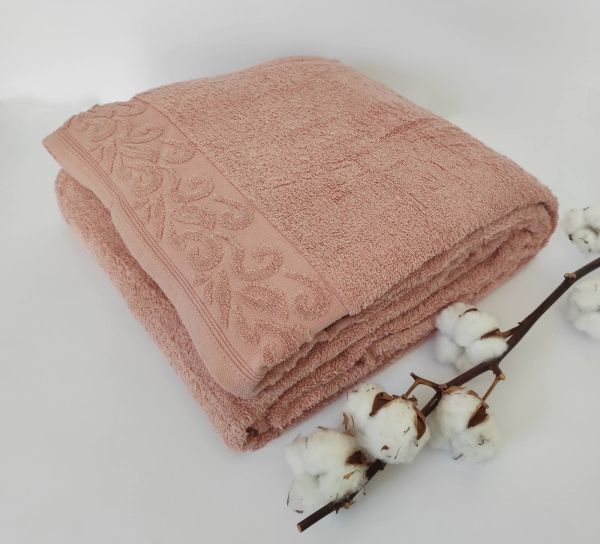 Простирадло махрове 160х220 Sila Dirty rose