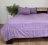 Набір постільної білизни з літньою ковдрою Colorful Home 180х220 см Purple
