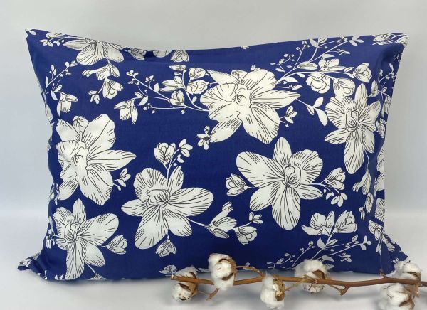 Наволочка Venera 50х70 White flowers