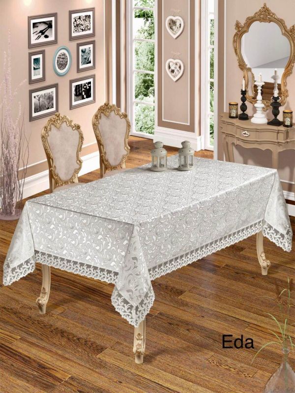 Скатертина Maison Royale 160x350 Eda White