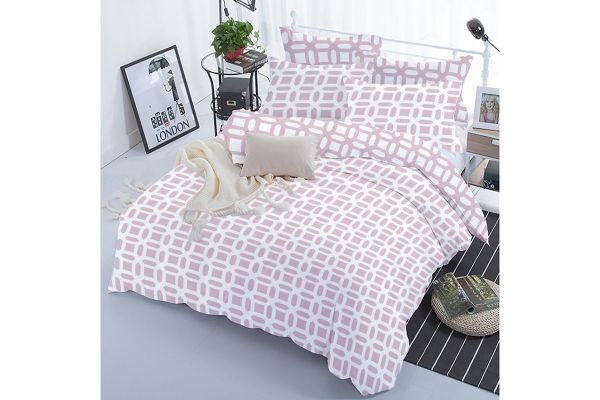 Комплект постільної білизни "ТЕП" євростандарт 330 Lilac Love, 70x70