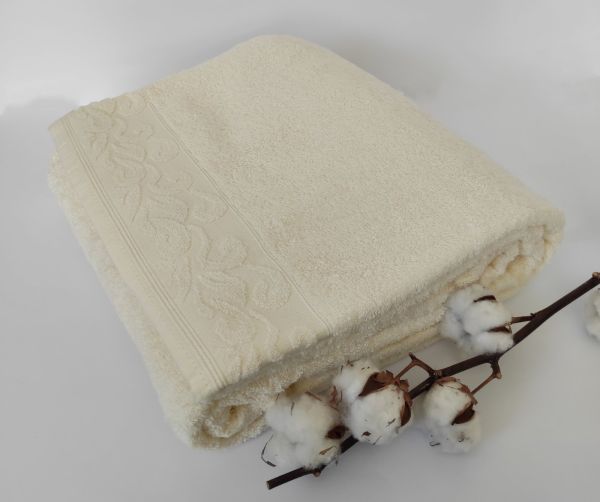 Простирадло махрове 160х220 Sila Cream