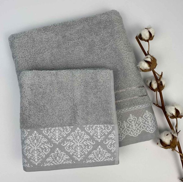 Набір рушників Cottonize 2 шт cod148 Grey