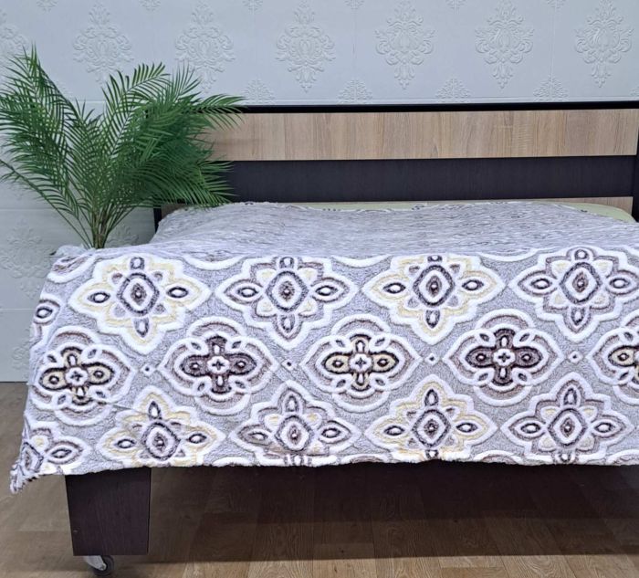 Покривало велюр без упаковки 180х200 Model 8 (723)
