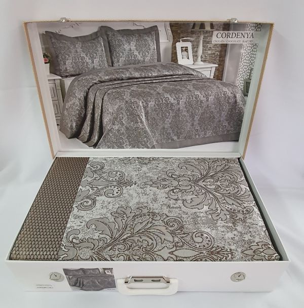 Покривало Issihome 240x260 Cordenya Chocolate 145