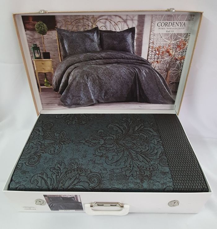 Покривало Issihome 240x260 Petroleum Colour 153
