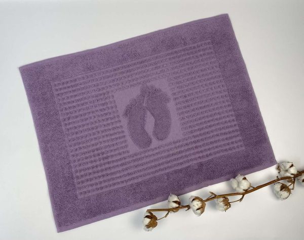 Рушник-коврик для ніг Cottonize cod402 Purple