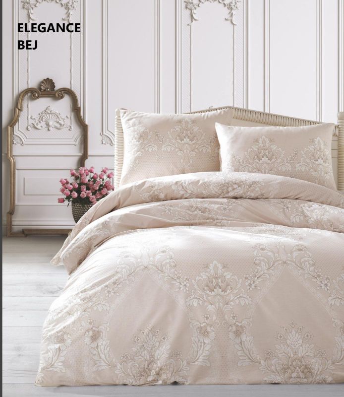 Постільна білизна Altinbasak ранфорс 160x220 Elegance Bej