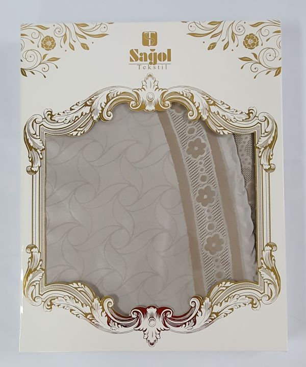 Скатертина Sagol тефлон 180Q St-052 Cappucino в коробці *