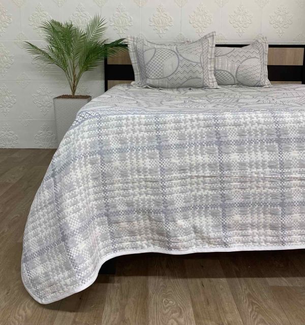 Покривало Moda Box 240x260 з наволочками Emel Gri